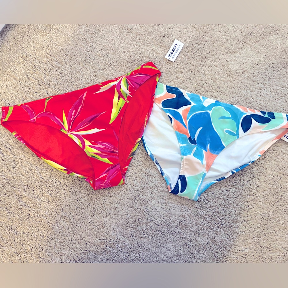 Swim Bikini Bottoms, BUNDLE - Old Navy Low-Rise Classic Bikini Swim Bottoms